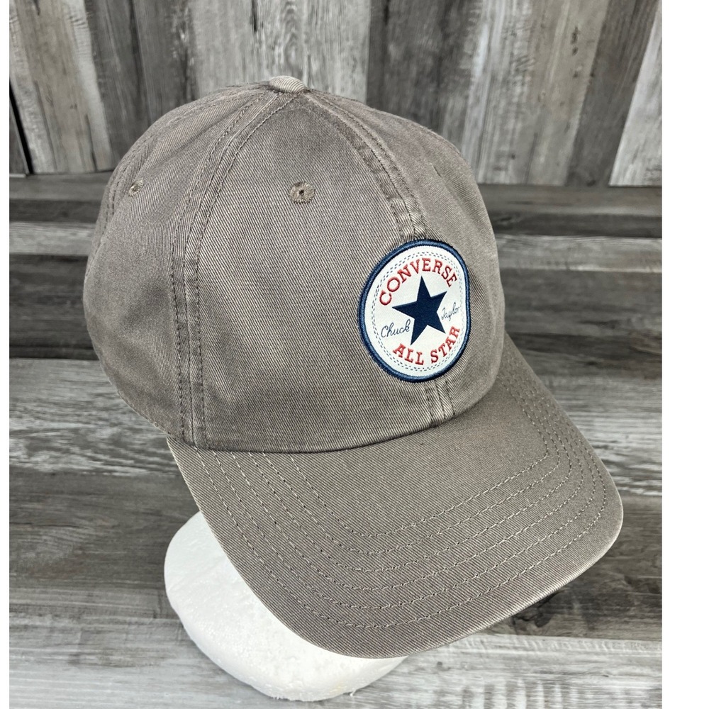 Converse Core Classic Twill Cap Charcoal Grey Chuck Taylor All Star Hat CON301
